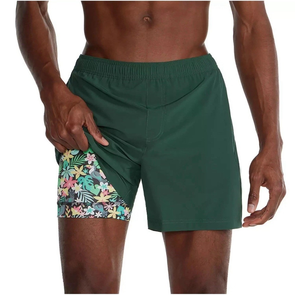 *Chubbies The Greeneries 5.5-Inch Athlounger Shorts |‎ Men's XXL | With Liner